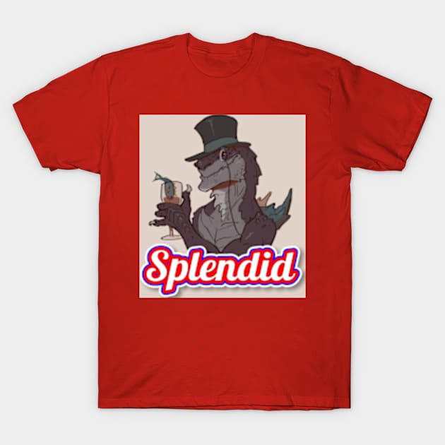 Splendid zilla by JC Kaiju Merch T-Shirt by JC Kaiju Merch 